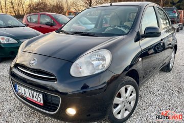 Nissan Micra 1.2 Benzyna 80KM^^87 Tys.km^^Navi^^Climatronic^^Stan BDB^