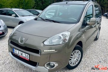 Peugeot Partner 1.6 Benzyna 120KM^^128 Tys.km^^Panorama^^2x Boczne drz