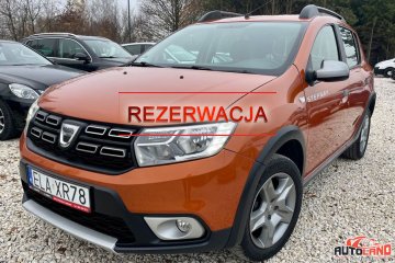 Dacia Sandero Stepway 0.9Tce 90KM^^Nawigacja^^Półskóry^^Stan BDB^^2017